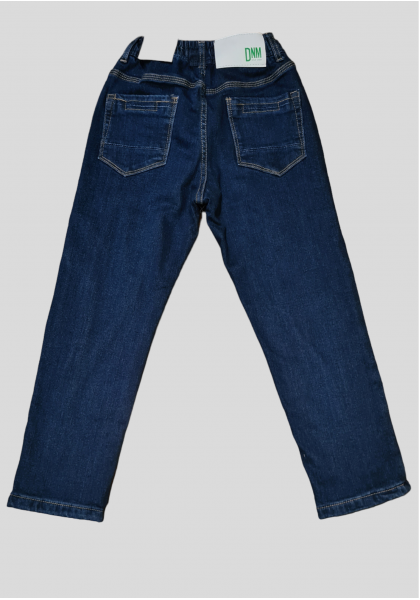 Синие,Утеплённые на флисе,ДЖИНСОВЫЕ брюки  для мальчиков .Размеры 8-16.Фирма S&D .Венгрия